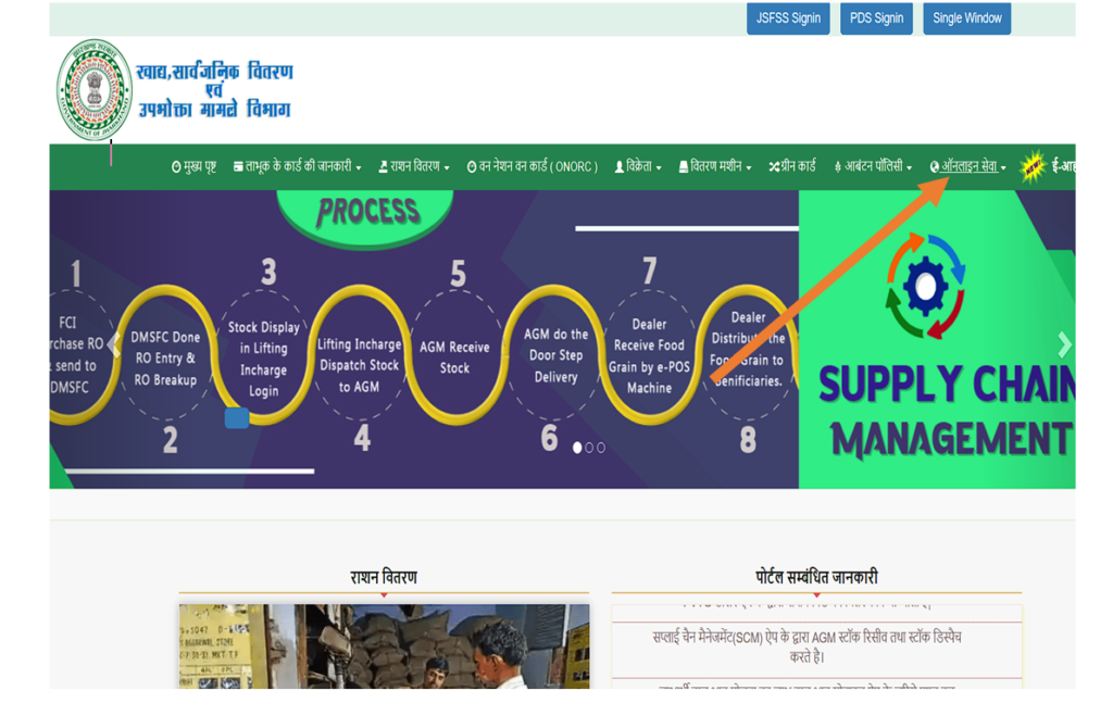 Jharkhand  Ration Card Status Check 